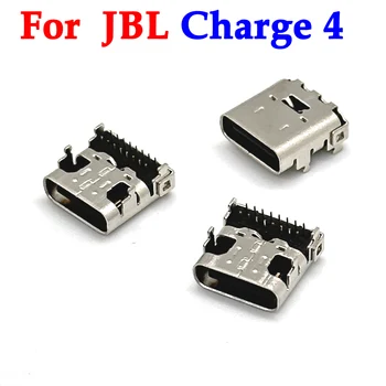 1-10 шт. Для Bluetooth-динамика JBL Charge 4, новый женский 16-контактный разъем для зарядки через мини-USB Type C, разъем-розетка