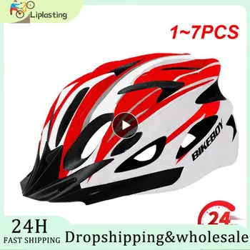 1 ~ 7ШТ Сверхлегкий Велосипедный Шлем tt race MTB Дорожный Велосипед Шлемы для Мужчин Женщин Спорт на открытом воздухе Шлем Горный Велосипед Безопасность Велосипеда