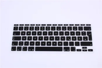 11-дюймовая силиконовая клавиатура с надписью EU German, защитная пленка для Apple MacBook Air 11 