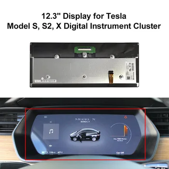 1шт Автомобильный Цифровой Приборный ЖК-Дисплей LA123WF1 (SL) (01) Для Tesla Model S S 2 X Сменный ЖК-Дисплей Автомобильные Аксессуары