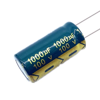 2 шт./лот высокочастотный низкоомный алюминиевый электролитический конденсатор 100v 1000UF размером 18*30 100V1000UF 20%
