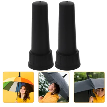 2 шт. Профессиональных наконечника для зонта, Сменные верхушки подошвы, Комплект для ремонта от дождя, Резина