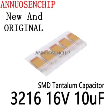 20ШТ Новый и оригинальный танталовый конденсатор A 106 106C SMD 3216 10 мкФ 16 В