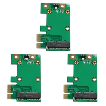 3X карта адаптера PCIE-Mini PCIE, эффективная, легкая и портативная карта адаптера Mini PCIE-USB3.0