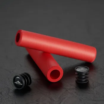 5 Цветов Силиконовый материал Ручки для горных велосипедов Губка Удобные велосипедные ручки MTB Сверхлегкие Велосипедные ручки из силикагеля