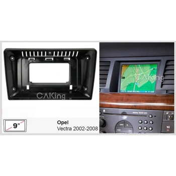 9-дюймовая автомобильная радиопанель для Opel Vectra 2002-2009, комплект для приборной панели, установка панели управления GPS, 9-дюймовая переходная пластина, отделка крышки