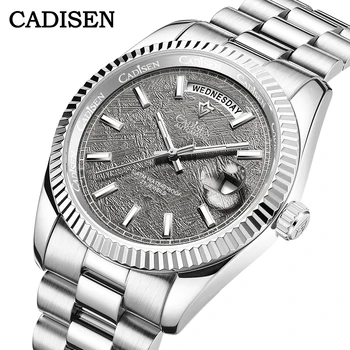 CADISEN 2023 Новые Автоматические Часы DD40 Для Мужчин Механические Наручные часы 8285 Дата Movt AR Сапфировое стекло 100 М Водонепроницаемые Мужские Часы
