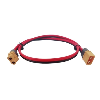 E56B XT60 JST T-образный кабель-переходник 12AWG 10 см для аккумулятора