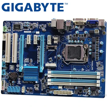 GIGABYTE GA-B75-D3V Настольная материнская плата B75 Socket LGA 1155 i3 i5 i7 DDR3 32G ATX UEFI BIOS Оригинальная Используемая B75-D3V