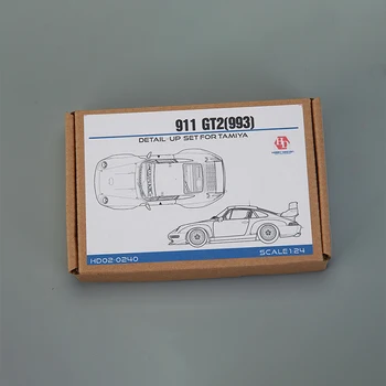 HobbyDesign 1:24 911 GT2 (993) Лист травления HD02-0240 Модель игрушечного аксессуара для сборки автомобиля