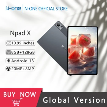 N-one NPad X MTK G99 8-ядерный Планшетный ПК 10,95 