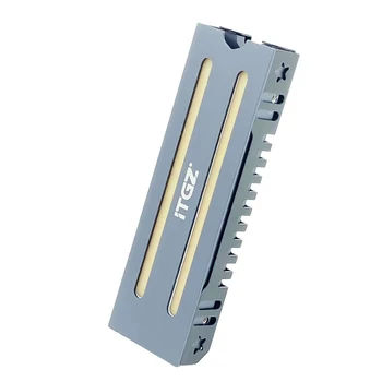 RGB M.2 SSD Охлаждение Алюминиевый сплав M2 NVMe 2280 Радиатор твердотельного накопителя ARGB Охладитель тепла жесткого диска Переключение отпечатков пальцев