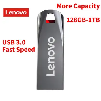 Usb-флешки Lenovo 1 ТБ 2 ТБ USB 3.0 USB Flash Memory Stick Флеш-накопитель 128 ГБ Type-c Мобильный Телефон Компьютер Взаимная Передача