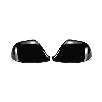 Автомобильная яркая черная боковая крышка зеркала заднего вида, прямая крышка зеркала для Transporter T5 T5.1 2010-2015 T6