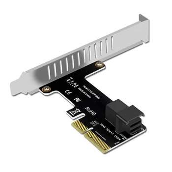 Адаптер твердотельного накопителя PCI-EX4/X8/X16 NVMe SSD Riser от PCI E до SFF-8643 PCIE X4 до SFF8643