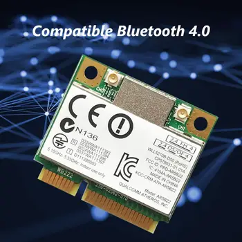 Беспроводной адаптер Mini PCI-E 2,4 Г/5 Г 300 М сетевая карта Bluetooth WiFi для ноутбука