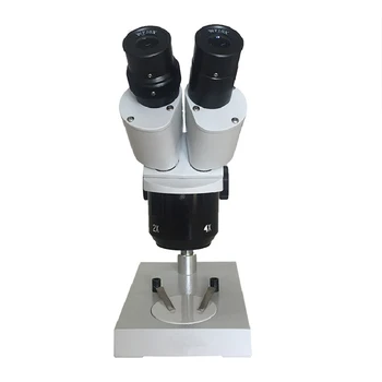 Бинокулярный стереомикроскоп с регулируемым увеличением для ремонта телефона с наклоном печатной платы на 45 градусов