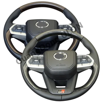 Высококачественное рулевое колесо в стиле LC300 GR для Toyota LAND CRUISER200 Рулевое колесо 2008-2021 LC200