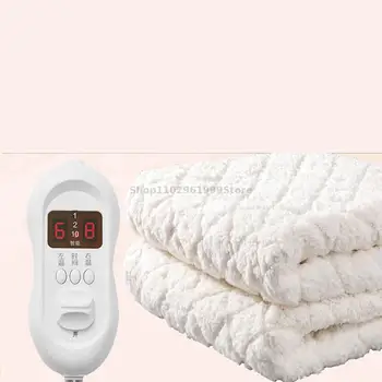 Двойное электрическое одеяло King Size, одинарная водонепроницаемая простыня с подогревом, тепловое одеяло, безопасная домашняя грелка для тела Manta Electrica
