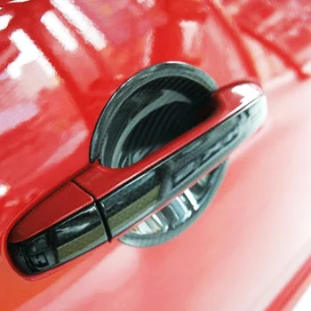 Для Toyota 86 GT86 BRZ Модифицированная наружная дверная ручка и отделка чаши из настоящего углеродного волокна