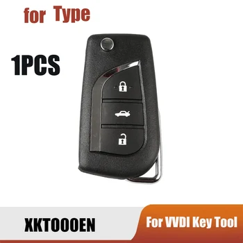 Для Xhorse XKTO00EN Универсальный проводной дистанционный брелок с 3 кнопками для Toyota Type для VVDI Key Tool