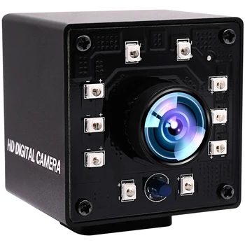 ИК Инфракрасная Веб Камера 1080P Full HD Широкоугольный Объектив Рыбий Глаз OV2710 120fps UVC Ночного Видения 2MP USB Камера для ПК Ноутбука