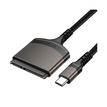 Кабель TYPE-C К SATA 3.0 Адаптер Sata К USB C Кабель SATA 2,5-Дюймовый Внешний SSD HDD Жесткий Диск 22 Pin Sata III для ПК