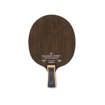 Качественная новая Практичная Прочная ракетка для настольного тенниса с нижней пластиной, 5 слоев, 6,2 мм, черное + желтое лезвие, Функциональная лопатка