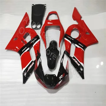Красный белый черный Мотоциклетный Обтекатель для YAMAHA YZF600 R6 98 02 Комплекты Обтекателей Обтекатели YZFR6 1998-2002 Abs Обтекатель