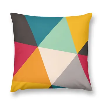 Красочные геометрические треугольники (2012), наволочка для дивана, роскошная наволочка для подушки