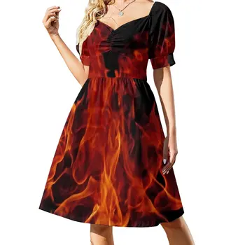 Летняя одежда Fire Dress для женщин 2023 Длинное платье