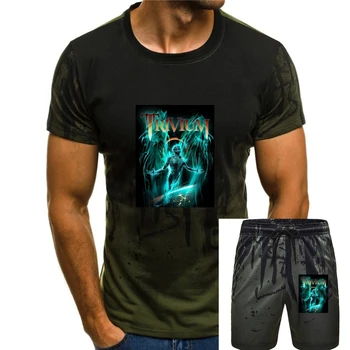 Мужская футболка Trivium Angel Of Destruction, черные топы в стиле харадзюку, Модная классическая футболка