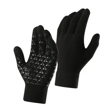 Мужские Женские Зимние Сенсорные Ветрозащитные Водонепроницаемые Велосипедные теплые перчатки на открытом воздухе