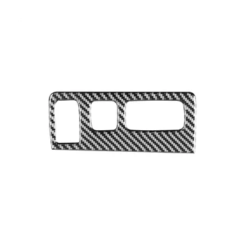 На 2014-2020 гг. Наклейка для отделки панели переключателя автомобильных фар из мягкого углеродного волокна