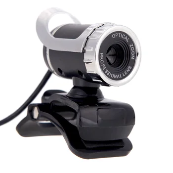 Настольная Веб-камера USB 2.0 Веб-камера Камера для ноутбука Мини-Камера Встроенный Звукопоглощающий Микрофон Веб-камера для видеозвонков для ПК Ноутбук