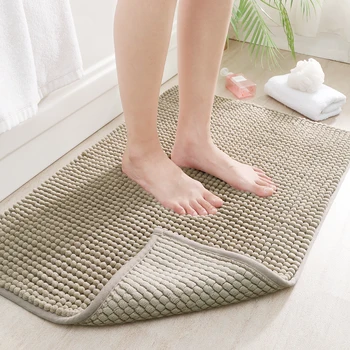 Новый нескользящий коврик для ванной из утолщенного абсорбирующего волокна