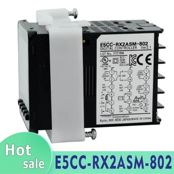 Новый оригинальный цифровой регулятор температуры с переключателем постоянной температуры E5CC-RX2ASM-802