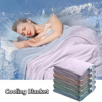 Охлаждающие одеяла для ночного пота, Мягкое легкое летнее одеяло, охлаждающие холодные одеяла Для жаркой погоды, Летний сад на открытом воздухе