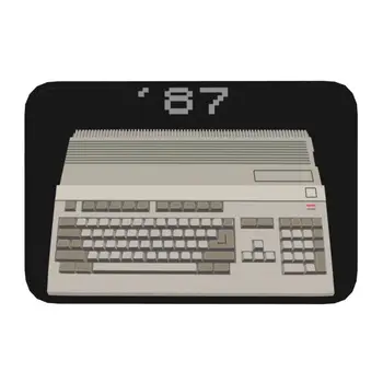 Персонализированный Коврик Commodore 64 Amiga 500 Коврик Противоскользящий C64 Компьютер Кухня Ванная Комната Гостиная Ковер Ковер 40*60см