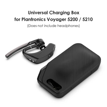 Портативная коробка для зарядки наушников, защитный чехол для хранения гарнитуры, универсальное USB-зарядное устройство для Plantronics Voyager 5200 5210 Box Case