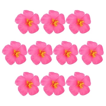 Поставка Искусственных цветов Гибискуса Поддельный Цветок Розовый Декор Party Adornos Para Mesa Украшения для дома