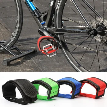 Ремни для педалей наружного велосипеда с нескользящей фиксированной передачей, клейкие ремни для велосипеда, зажим для педали, ремень для ног, подходящий для фиксированной передачи