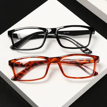 Сверхлегкие Очки для чтения в оправе из ПК, Портативные Пресбиопические очки для зрения высокой четкости + 1,0 ~ + 4,0