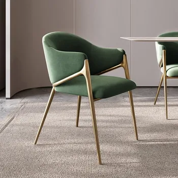 Скандинавские роскошные обеденные стулья, современное кресло для гостиной, обеденные стулья для отдыха