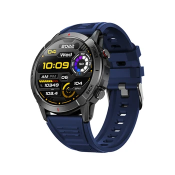 Смарт-часы AMOLED 466x466 с высоким разрешением BT Dial Call 100 Спортивный режим Фитнес на открытом воздухе Батарея 400 мАч