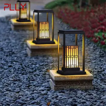 Уличная газонная лампа PLLY, Китайское классическое светодиодное портативное освещение, водонепроницаемое IP65 для электричества, домашний декор для отеля, виллы, сада
