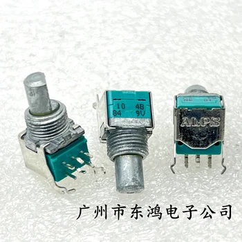 Японский оригинальный потенциометр RK09 с двойным шестиконтактным контактом B100K длиной вала 13 мм 2шт